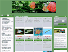 Tablet Screenshot of discusmalaga.com
